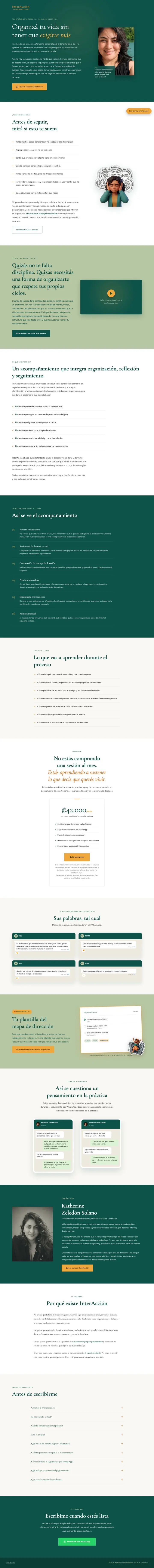 Página de venta de InterAcción