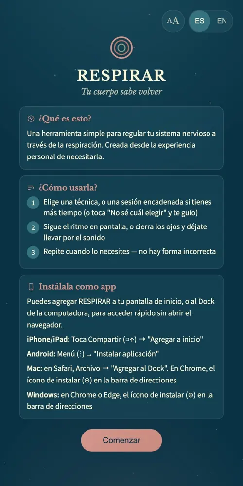App Respirar