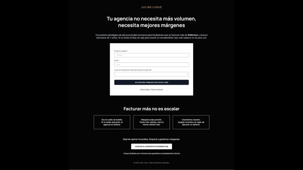 Consultoría de agencias
